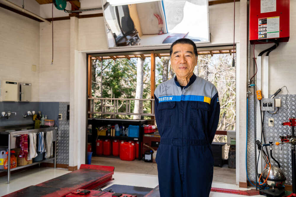 オリジナルボックス　國政 久郎氏 主宰のこだわり、サスペンションの駆け込み寺